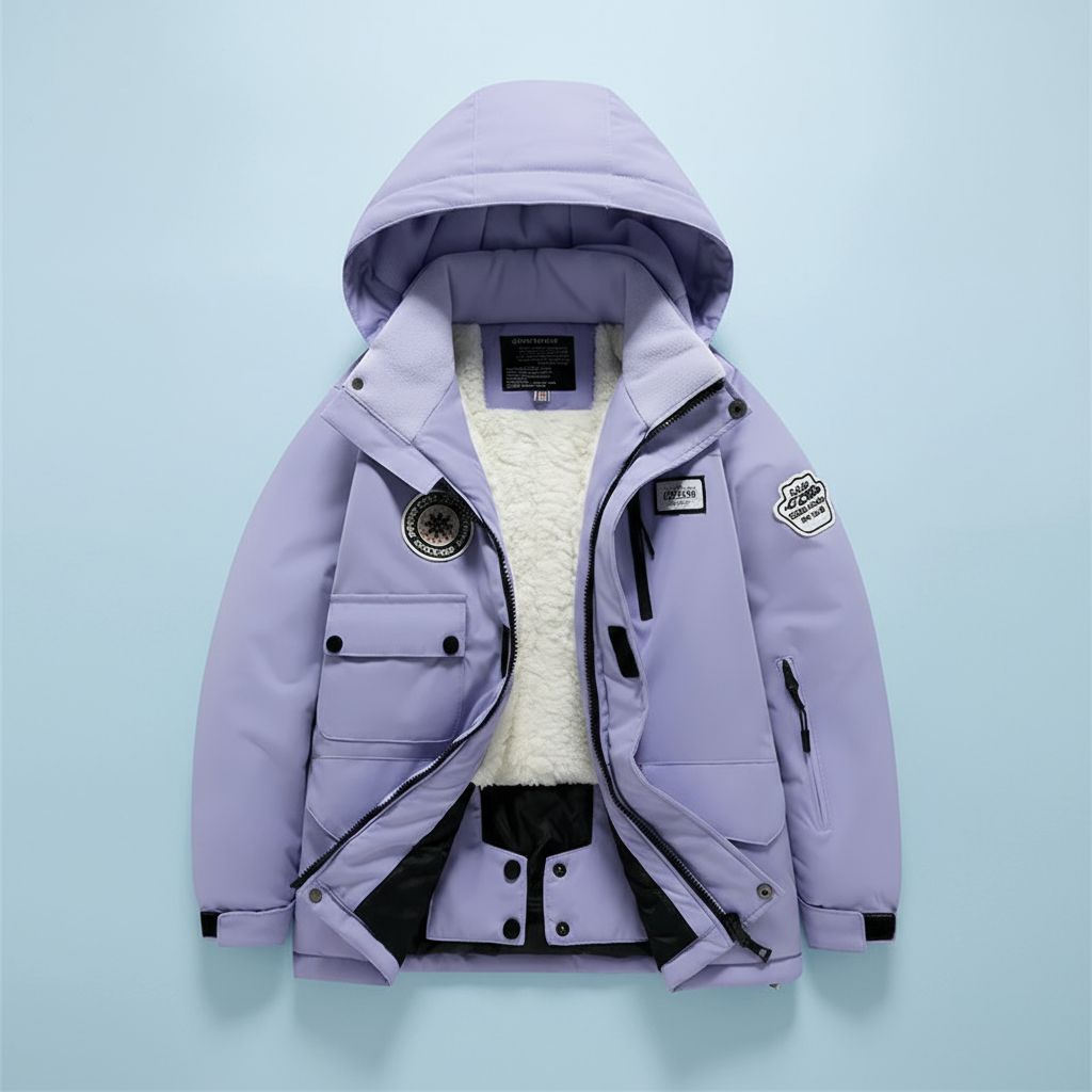 GlacierFit – Respirant et protecteur Imperméable – Combinaison de ski avec doublure polaire