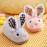 Thumbnail for BunnyToes – Douces et chaudes – Chaussons en peluche en forme de lapin