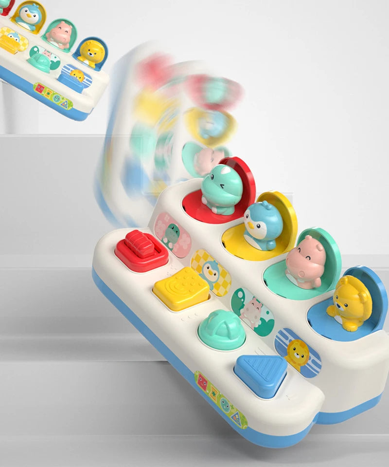 Baby Button Toy™ - Appuyer et tourner les boutons - Jouet pour bébé