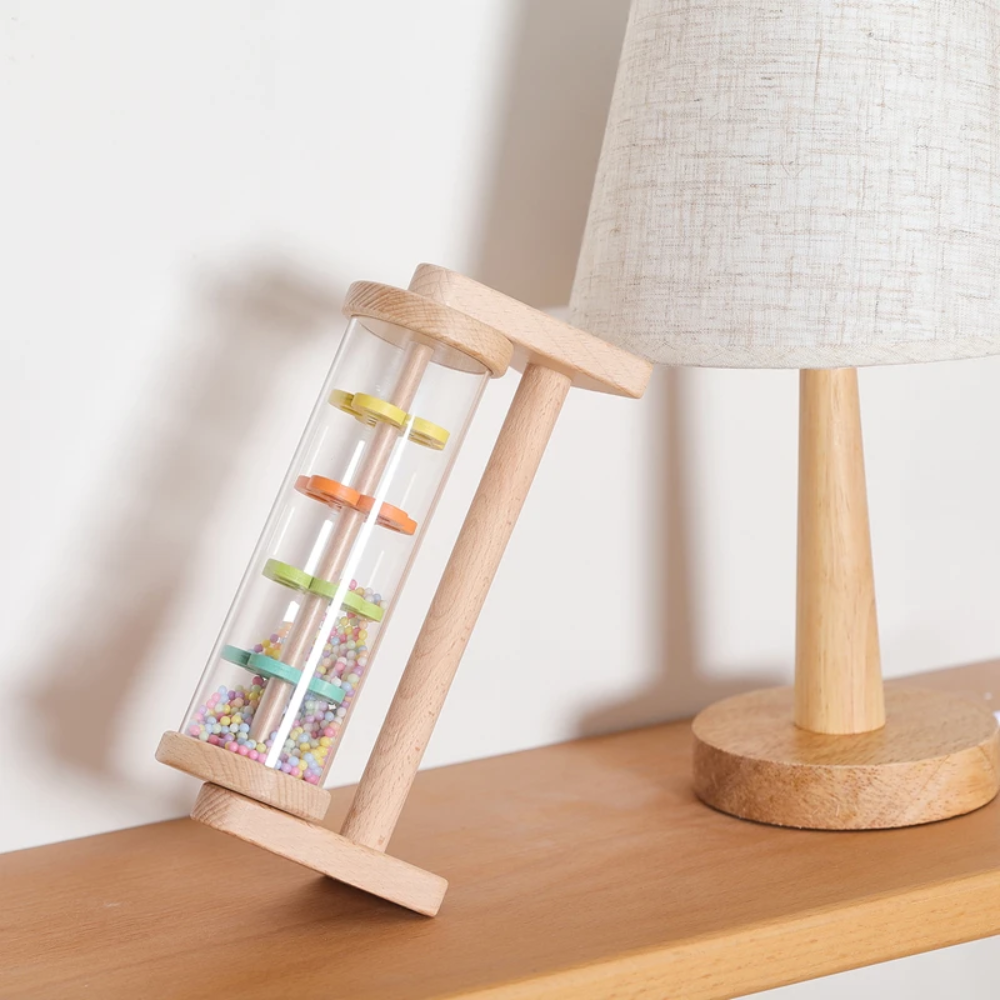 TinyMelody – Apaisant et éducatif – Jouet musical en bois avec son de pluie