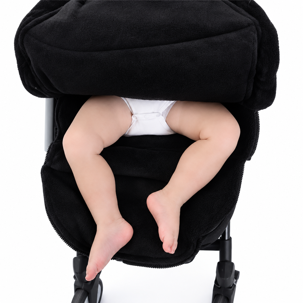 CozyRide – Chaleureux et douillet – Sac de couchage pour bébé pour poussette