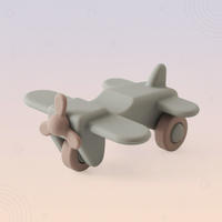 Thumbnail for Montessori Silicone Toy Car – Sûr et adapté à la dentition – Jouet de dentition en silicone en forme de véhicule