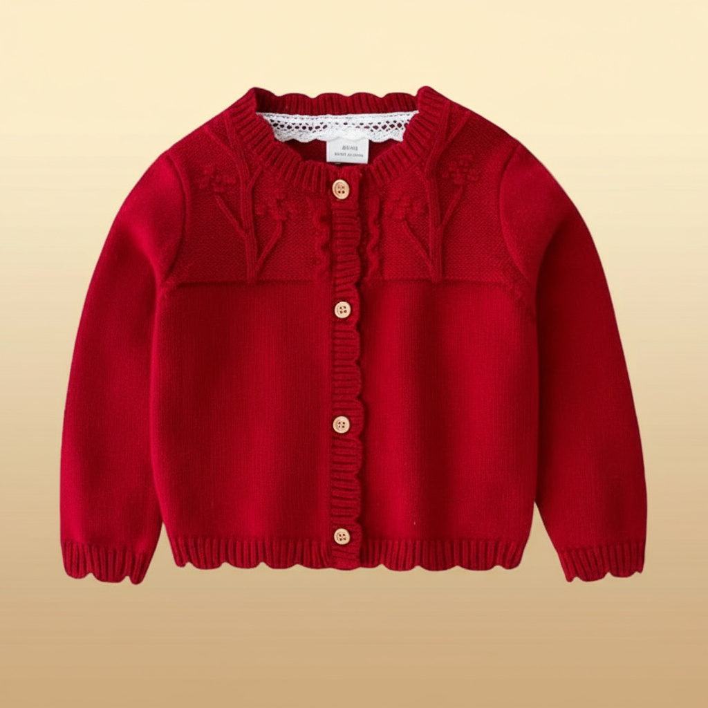 CozyCub – Confortable et tendance – Cardigan tricoté pour enfant