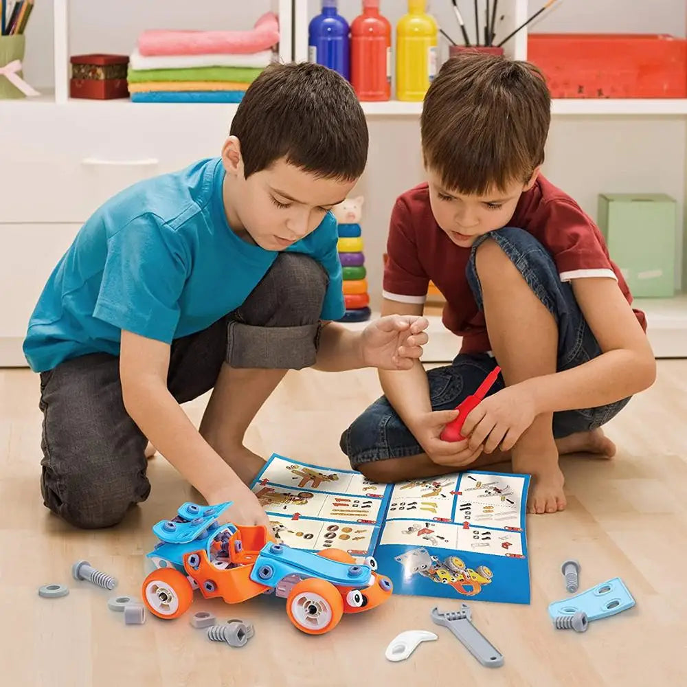 Build Genius Playset™ - Jeu de Construction Éducatif - Jouet STEM