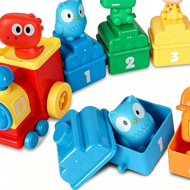 SmartTrain – Éducatif et ludique – Coffret de train pour enfants