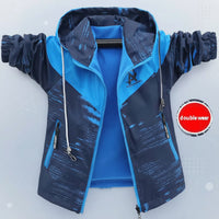 Thumbnail for Reversible Kids Jacket – Imperméable et coupe-vent – Veste légère