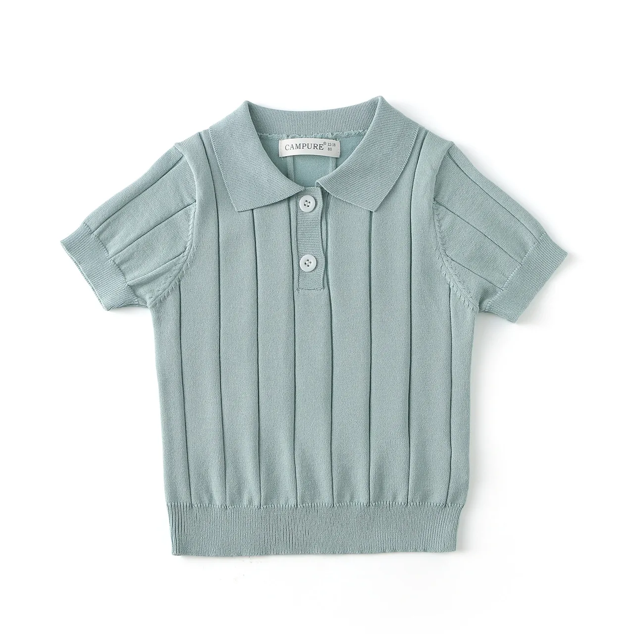 MiniLuxe – Élégant et confortable – Polo en tissu tricoté
