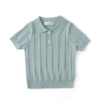 Thumbnail for MiniLuxe – Élégant et confortable – Polo en tissu tricoté