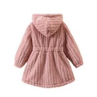 Thumbnail for Mini Fashion - Doublure intérieure en polaire douce pour filles - Manteau d'hiver