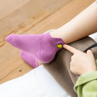 Thumbnail for PlayfulToes – Colorées et douces – Chaussettes courtes pour enfants (lot de 5)