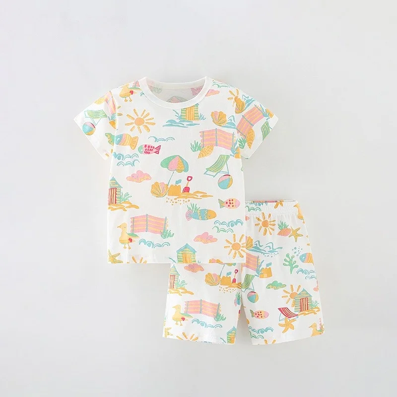 SunnyBloom – Été & Adorable – Ensemble d'été assorti