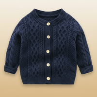 Thumbnail for CozyCub – Confortable et tendance – Cardigan tricoté pour enfant