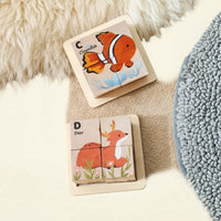 Thumbnail for WoodMind – Créatif et éducatif – Puzzle en bois 6 en 1 Montessori Animaux