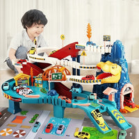 Thumbnail for JurassicRun – Cool et instructif – Circuit de course avec voitures dinosaures