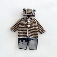 Thumbnail for LittleWarm – Confortable et élégant – Manteau d'hiver au motif Fair Isle