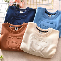 Thumbnail for LittleCloud – Confortable et douillet – Pull avec motif d'ours en 3D
