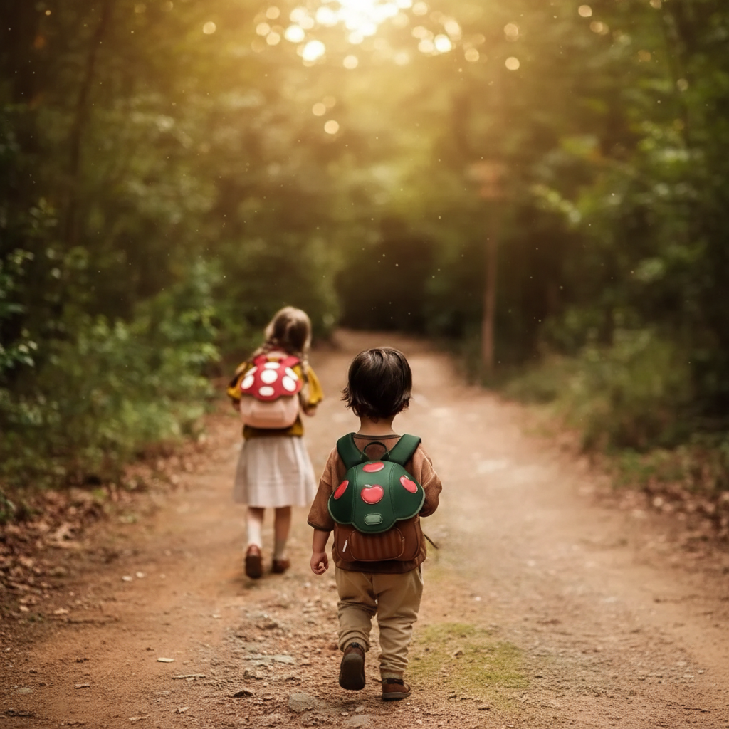 MushroomPack – Mignon et pratique – Sac à dos pour enfants Design