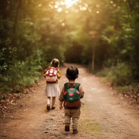 Thumbnail for MushroomPack – Mignon et pratique – Sac à dos pour enfants Design