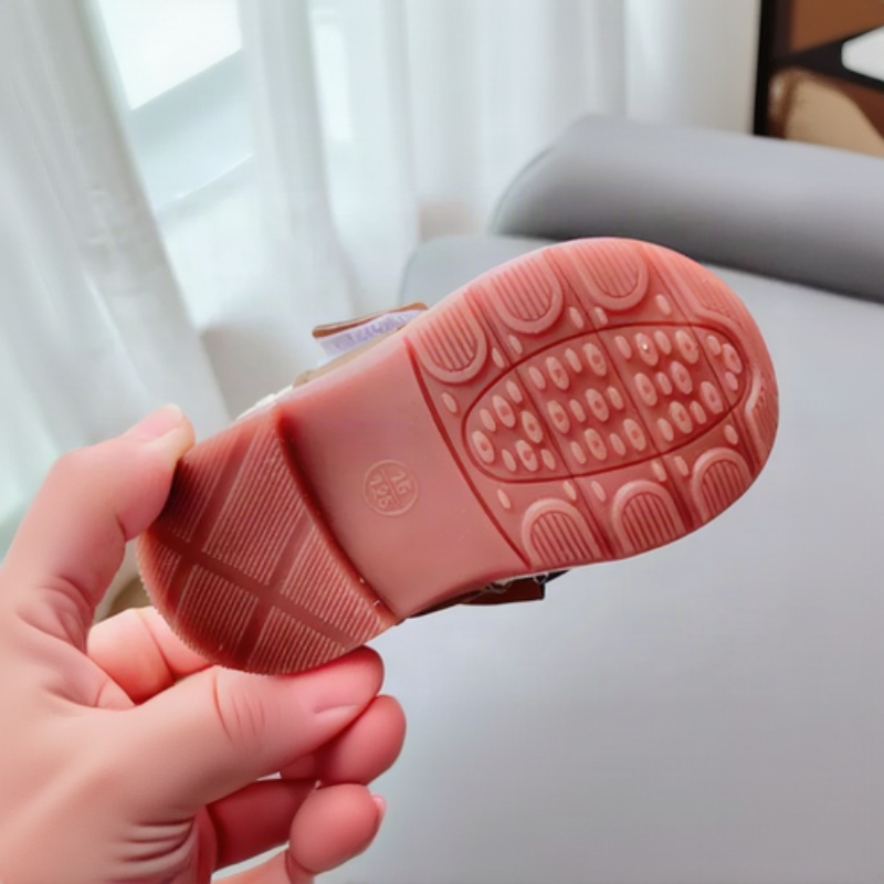 SweetBow – Mignon et pratique – Chaussons de bébé tricotés avec un nœud papillon