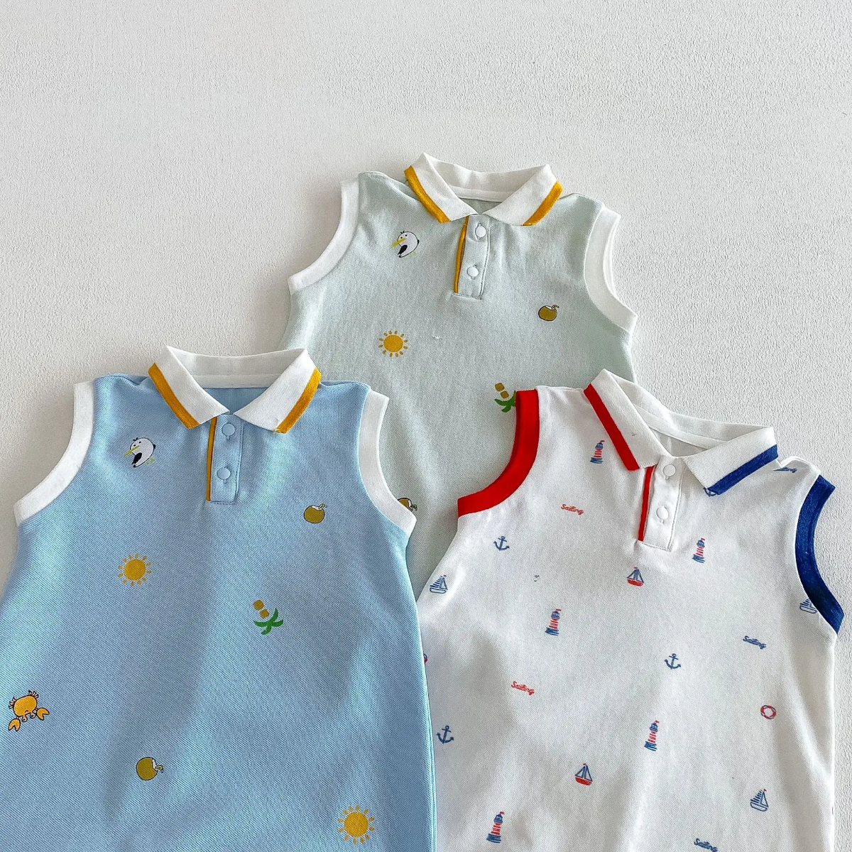 SunnyBaby – Confortable et mignon – Body polo pour bébés