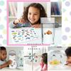 StickerFun – Coloré et instructif - Livre d'autocollants réutilisable