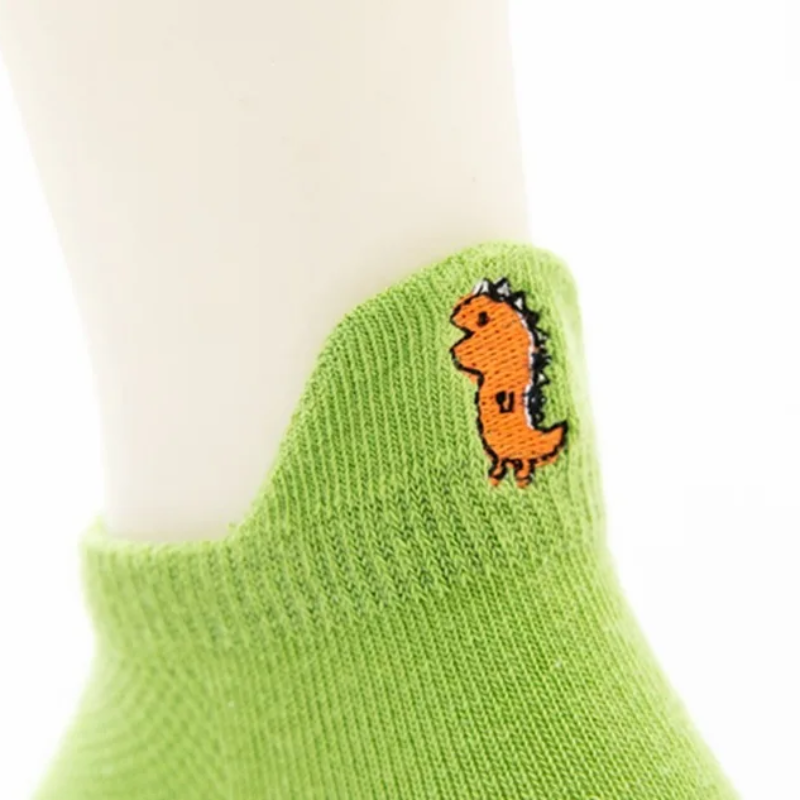 PlayfulToes – Colorées et douces – Chaussettes courtes pour enfants (lot de 5)