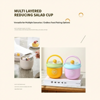 Thumbnail for MealMate – Pratique et isolant – Bol à déjeuner en acier inoxydable avec cuillère