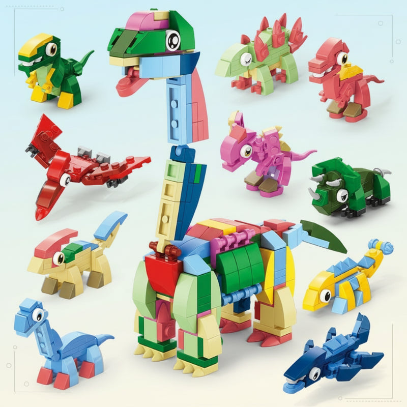 BlockCraft – Éducatif et amusant – Kit de construction
