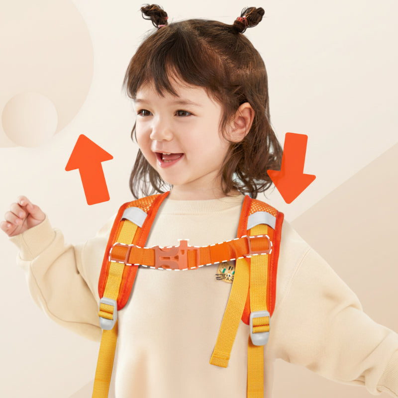 KidPack – Léger et confortable – Sac d'école léger avec porte-bouteille