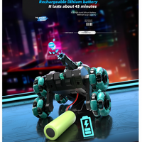Thumbnail for CrazyWheels – Cool et palpitant – Camion-citerne télécommandé avec lanceur de boules de gel