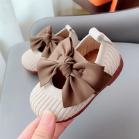 Thumbnail for SweetBow – Mignon et pratique – Chaussons de bébé tricotés avec un nœud papillon
