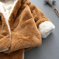 Thumbnail for CozyPrincess – Chaud et doux – Veste en peluche à capuche pour fille