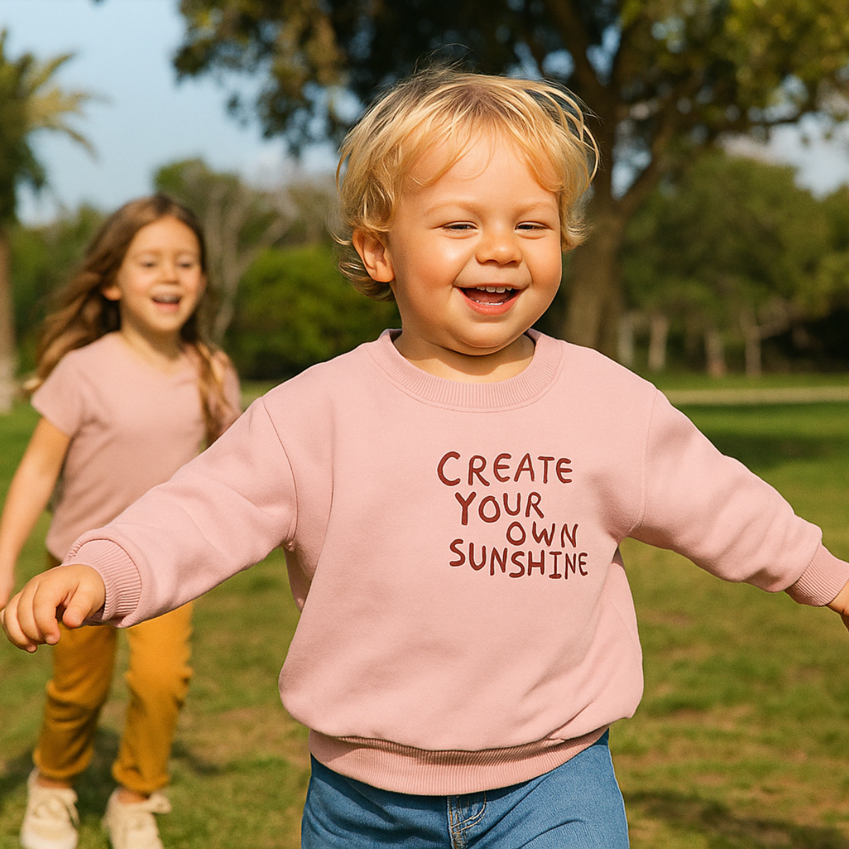 Mini Fashion™ - "Créez votre propre soleil" - Pull
