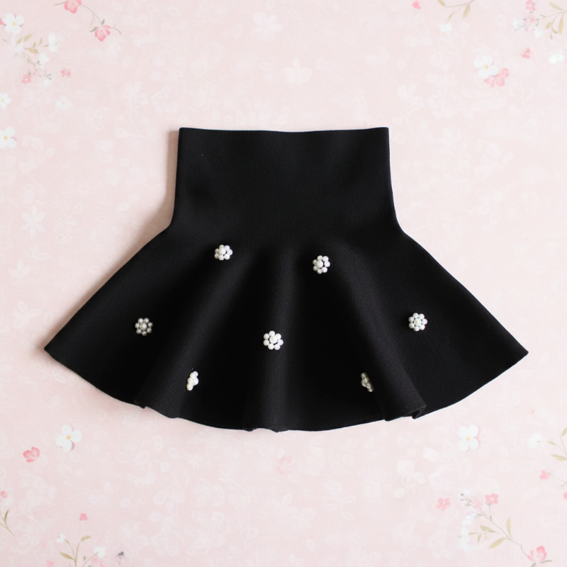 Girls Knitted Skirt – Confort et style – Jupe pour enfant