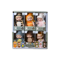 Thumbnail for LittleDolly – Mignon et douillet – Une poupée habillée d'un costume d'animal rigolo