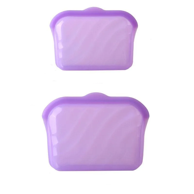 MealSaver – Pratique et réutilisable – Sac de conservation en silicone pour aliments