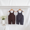 LeopardChic – Tendance et confortable – Salopette pour fille à imprimé léopard