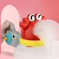 Thumbnail for BubblePlay – Éducatif et amusant – Jouet de bain « Bulle de crabe»