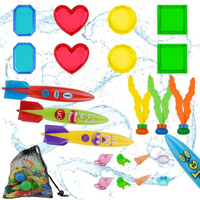 Thumbnail for FunDive – Jeux aquatiques et éducatifs – Kit de plongée pour piscine