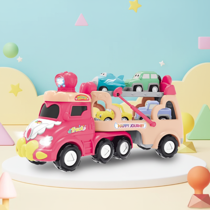 DinoDrive – Créativité et aventure – Set de jeu « Camion 5 en 1 »