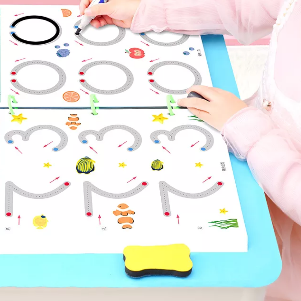 Line Book™ - Introduction à l'écriture - Cahier d'exercices pour enfants