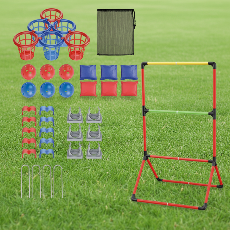 Sandbag Toss Game – Interactif & En plein air – Kit de jeu « Sac de graines »
