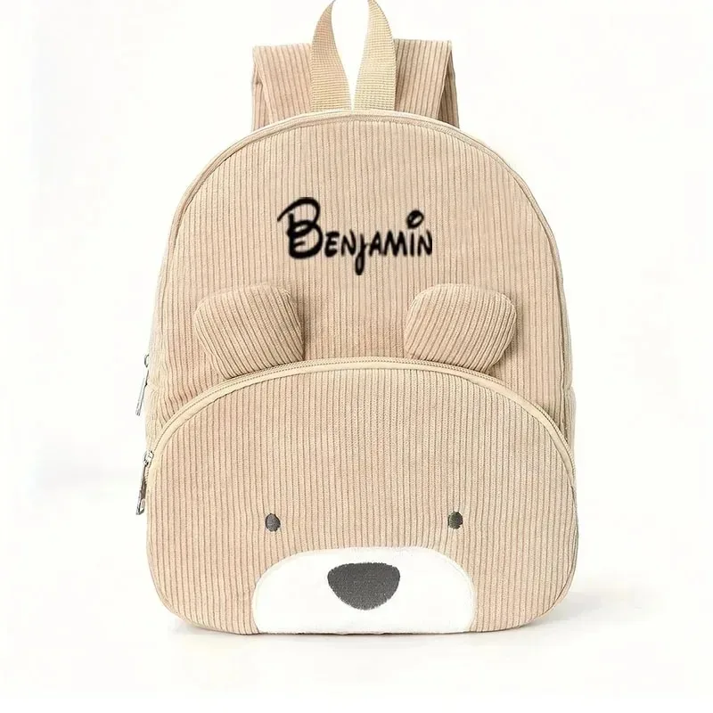 MyLittleBag – Personnalisé et mignon – Sac à dos pour enfant personnalisé avec prénom et motif d'animaux
