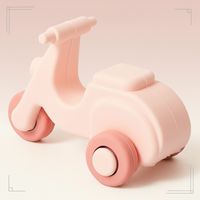 Thumbnail for Montessori Silicone Toy Car – Sûr et adapté à la dentition – Jouet de dentition en silicone en forme de véhicule