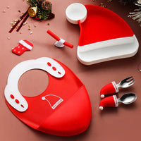 Thumbnail for MiniMeal – Sûr et antidérapant – Set de vaisselle en silicone pour tout-petits avec couverts