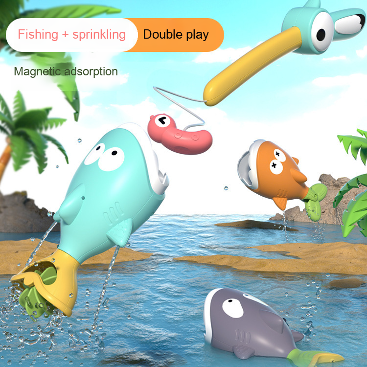 BathFishing – Interactif et amusant – Jeu de pêche magnétique