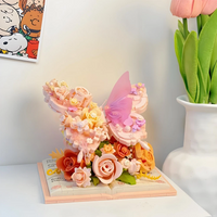 Thumbnail for BloomBook – Romantique et créatif – Livre de fleurs en 3D avec des roses et des papillons