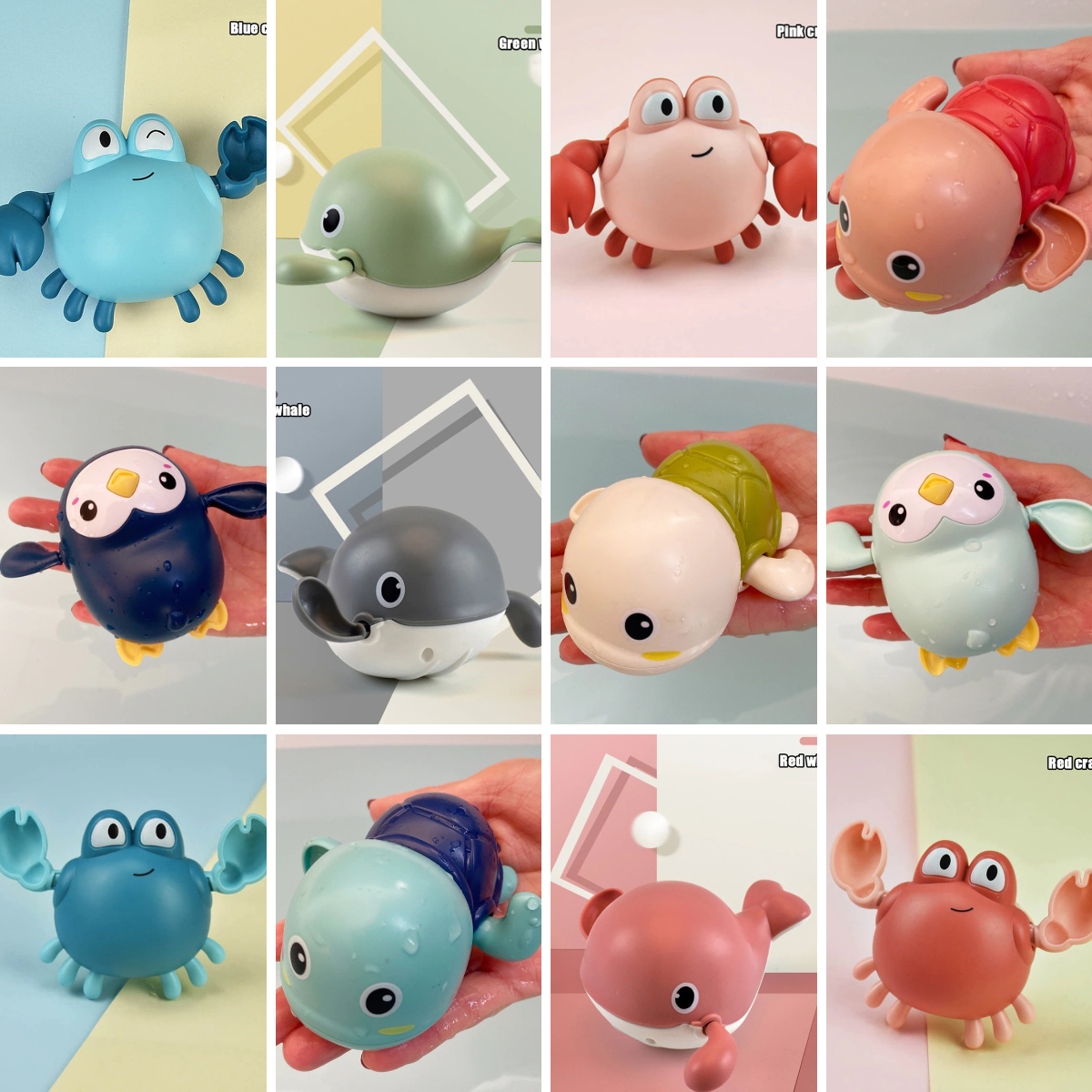 Bath Buddies™ - Bain avec d'adorables créatures marines ! - Tortues nageuses