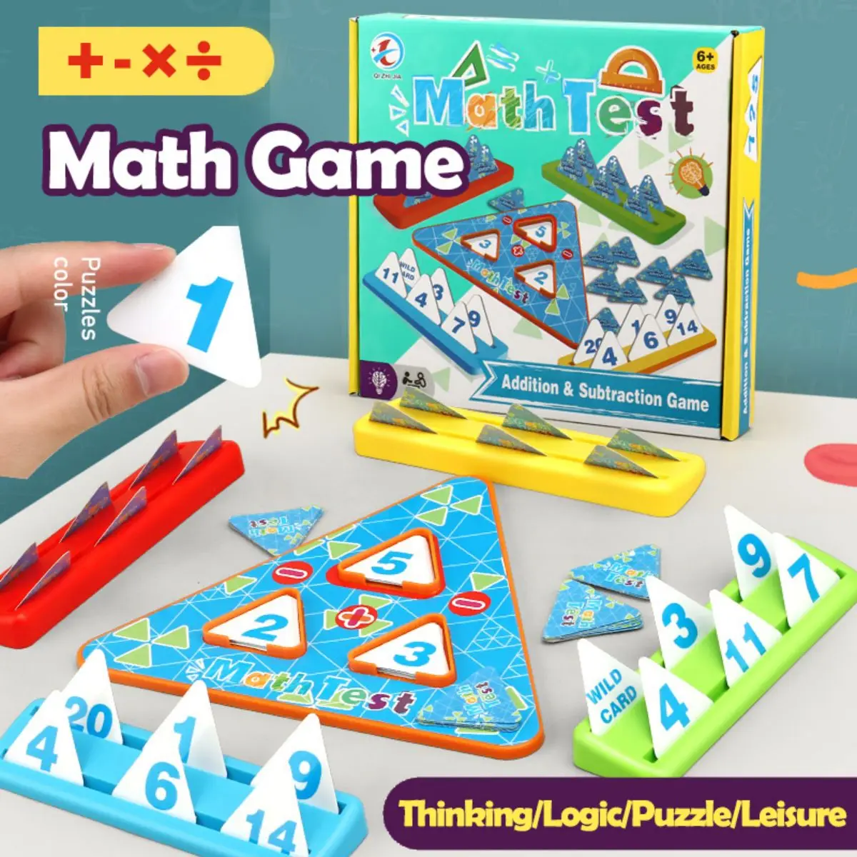 SmartLearners – Ludique et éducatif – Jeu de réflexion mathématique