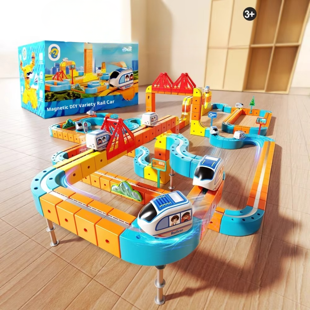 MagniTrack – Créatif & Électrique – Train électrique anti-gravité
